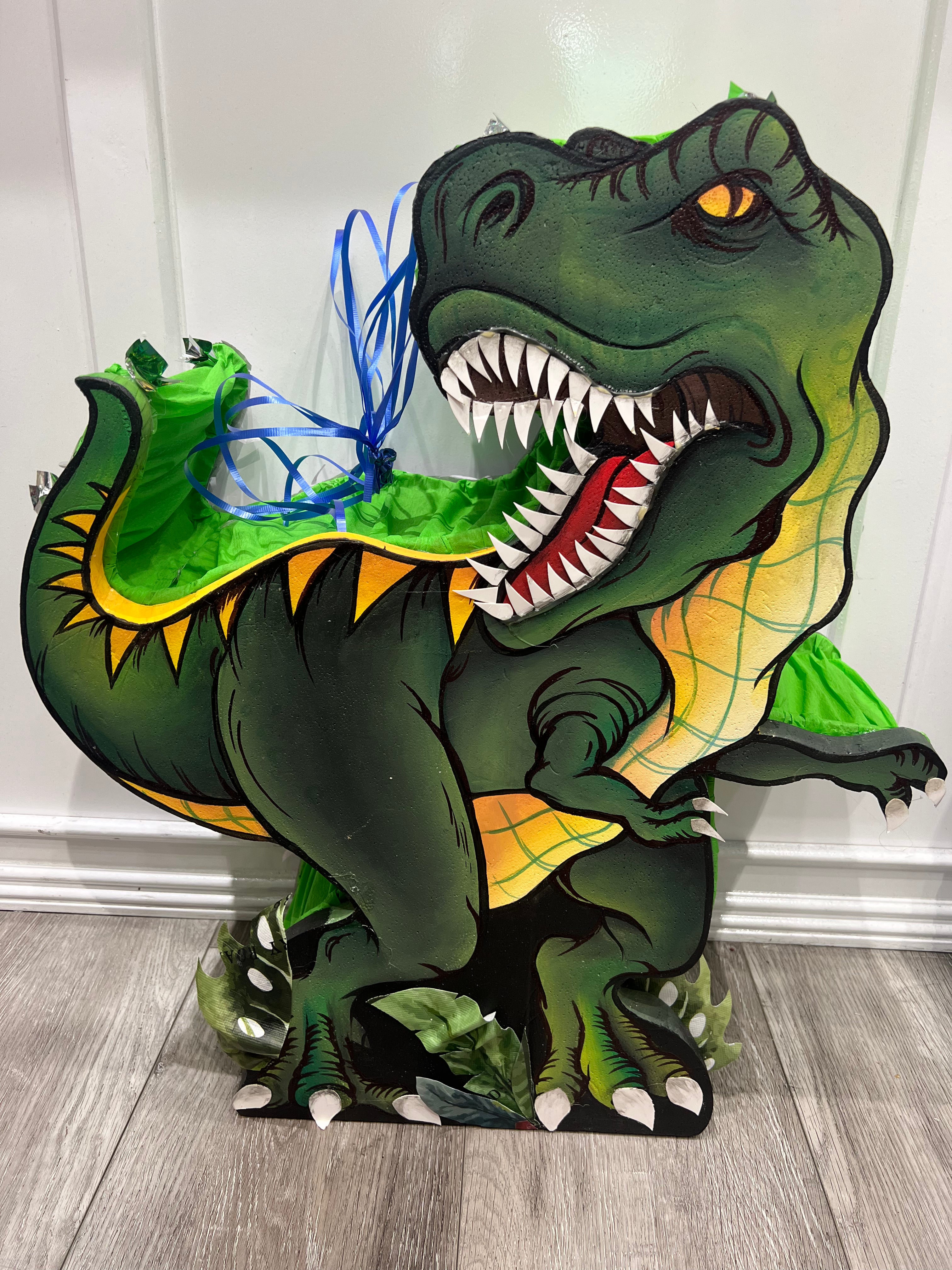 Green dinosaur Piñata