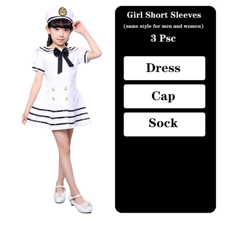 Sailor Girls Costume Dress (Kids version)-Birthday Outfits-Preppy Kids Trinidad-Cosplay