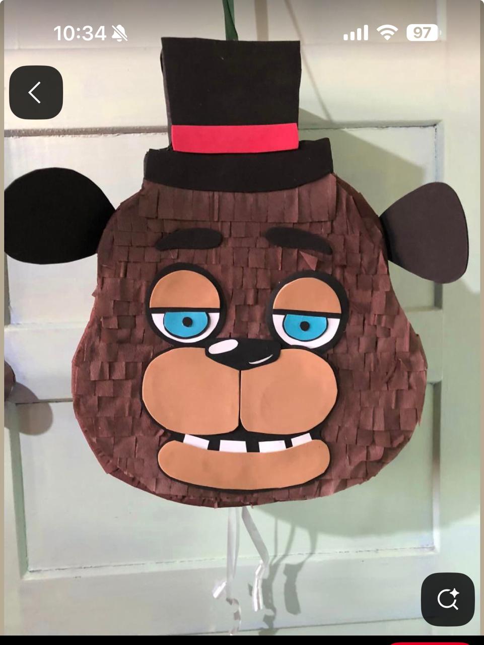 Five nights of Freddy Pinata Party