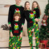 Women Grinch Black and Green Merry Christmas Pyjamas - Preppy Kids (Grand Bazaar)