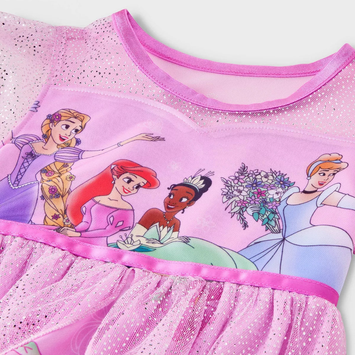Disney Princess pink nightgown with flowers