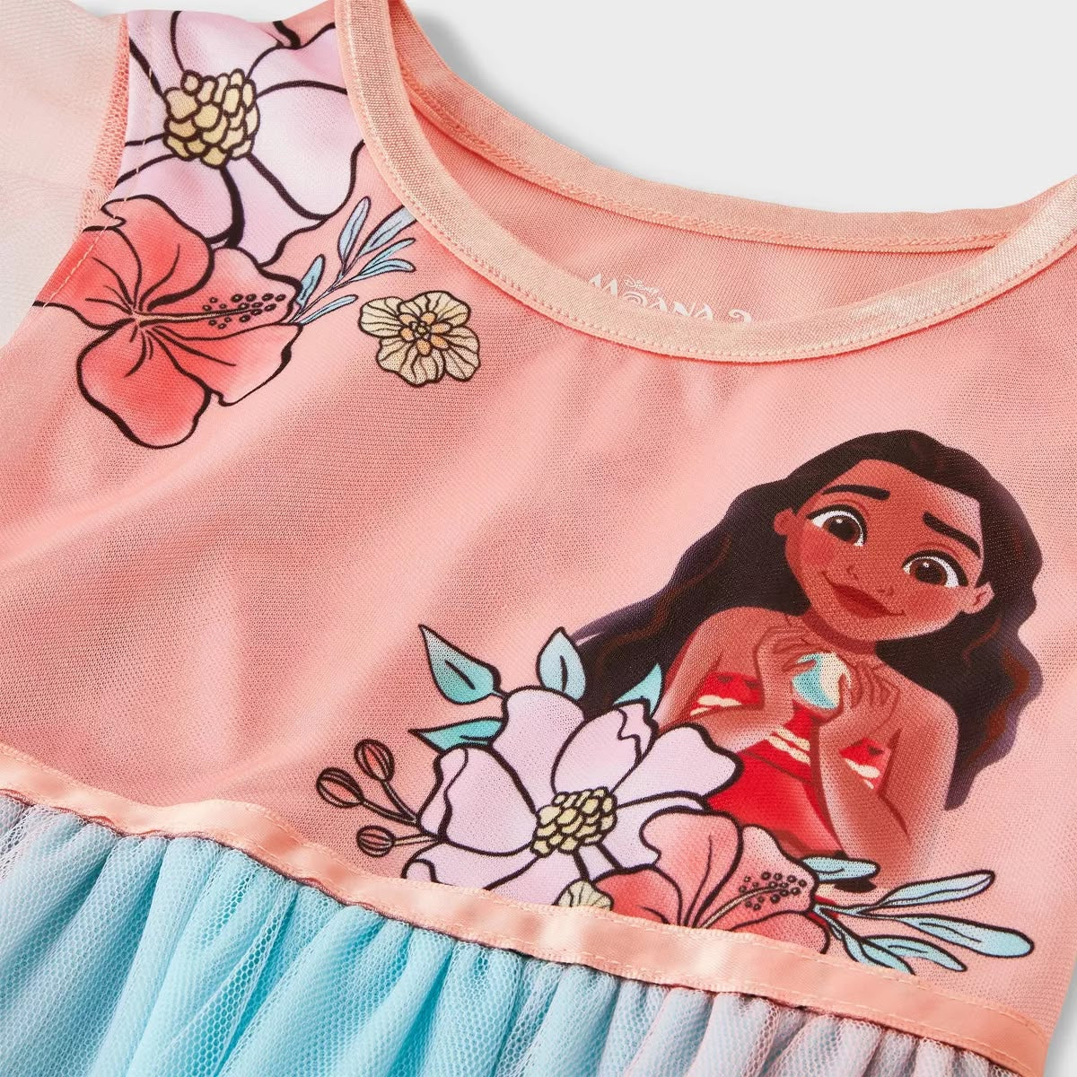 Disney Moana nightgown with flowers