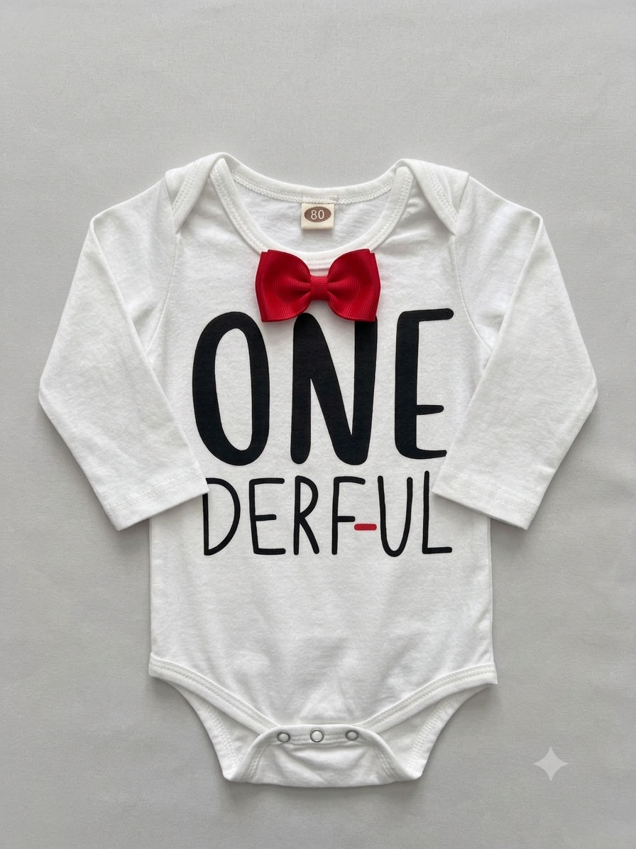 First birthday onederful onesie