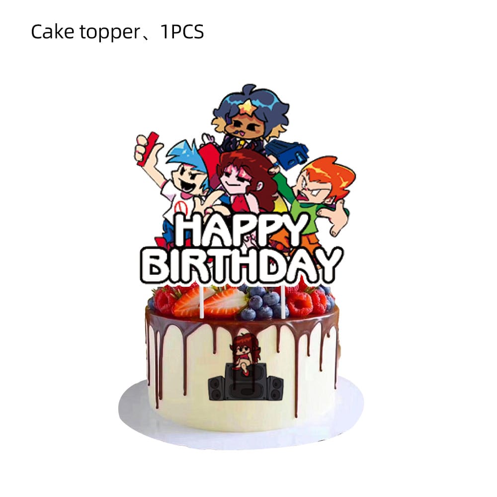 Friday Night Funkin’ Cake topper