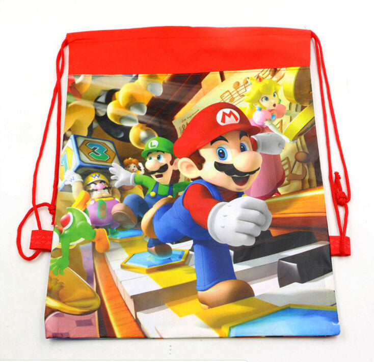 Mario Pull string bag