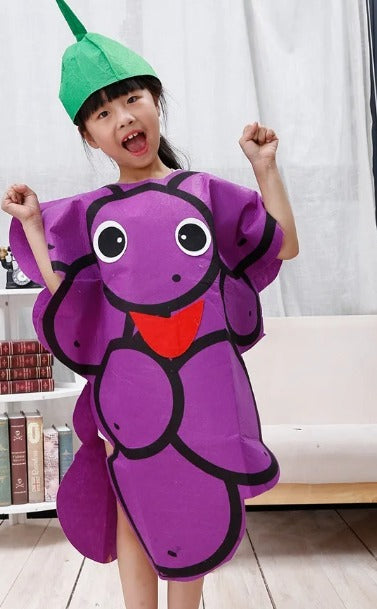 Grape fruit kids costume (3-8yrs)