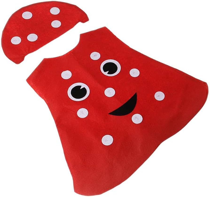 Mushroom kids costume (3-8yrs)