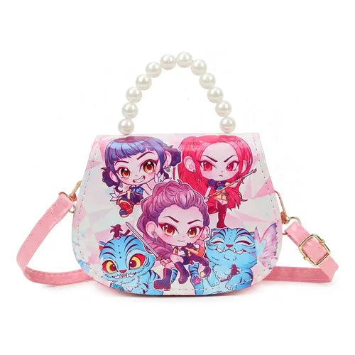 Kpop demon hunters pearl crossbody purse bags