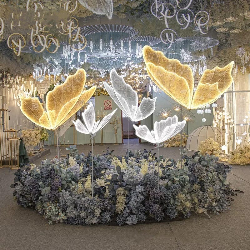 Butterfly Wings LED stand with remote (RENTAL ONLY) per day - Preppy Kids (Grand Bazaar)