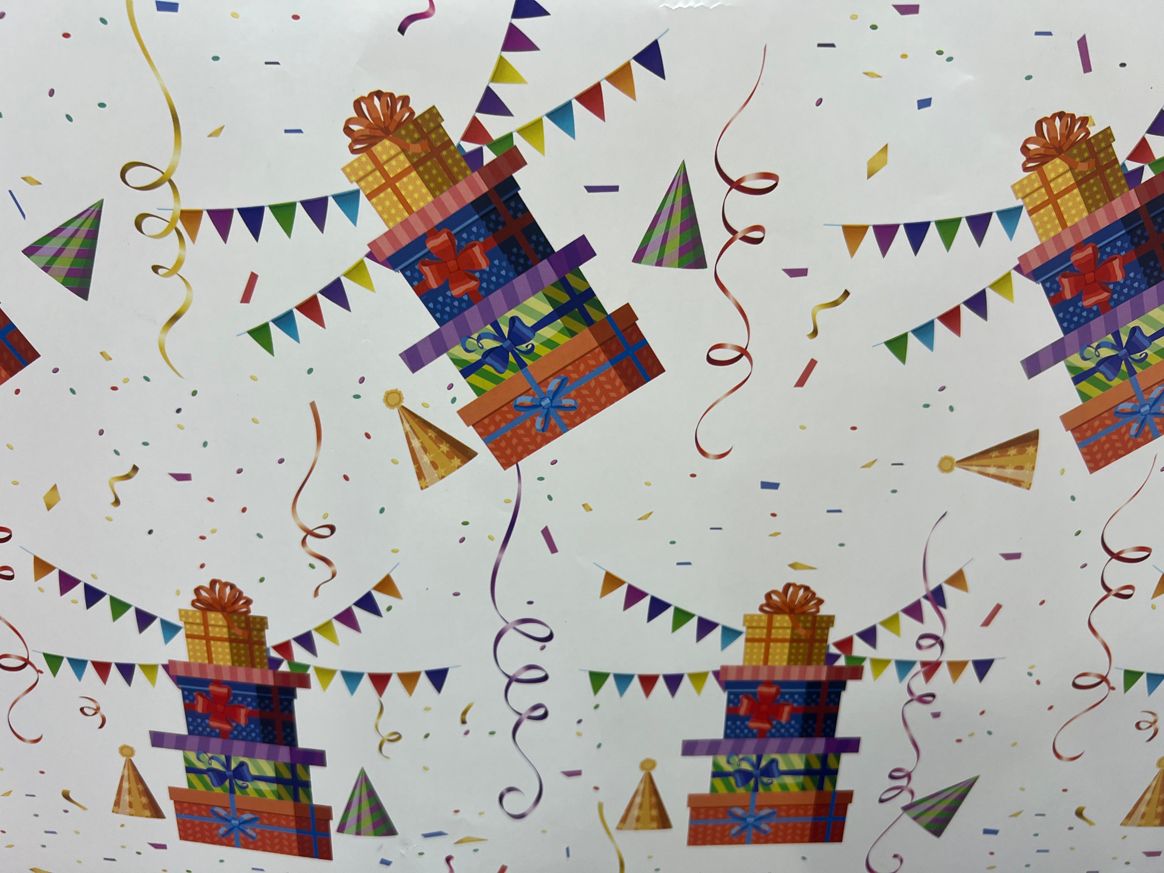 Celebration Gift Wrapping Paper (27&