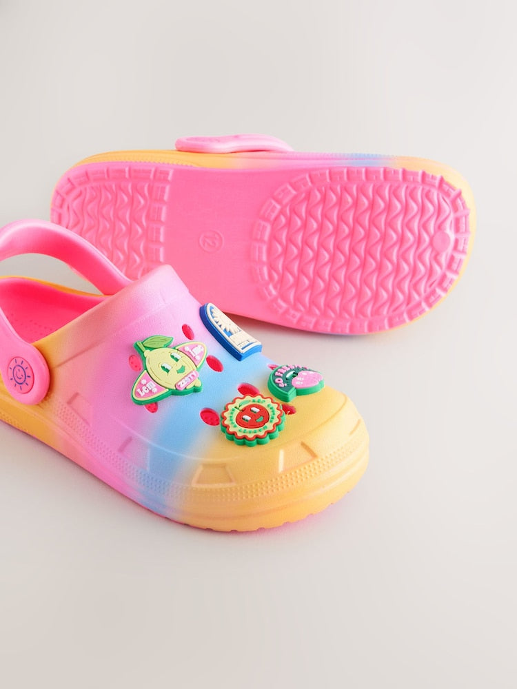 NEXT fruit badge clogs