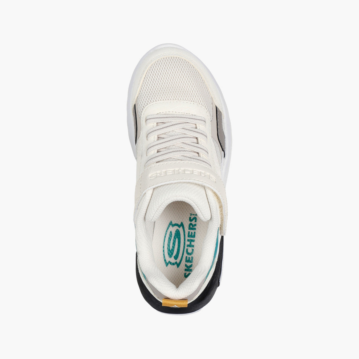 Skechers cream kids sneakers