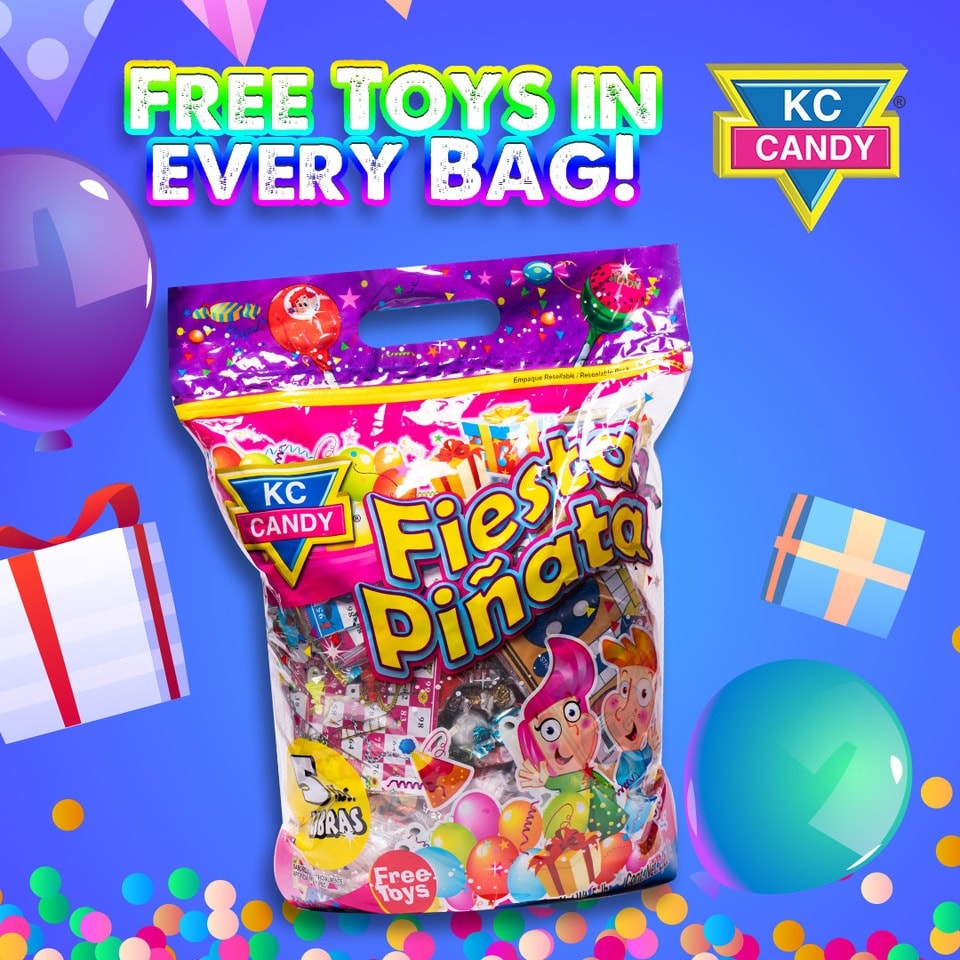 Pinata Candy Filler Sweers (5LB) with Free Toys - Preppy Kids (Grand Bazaar)