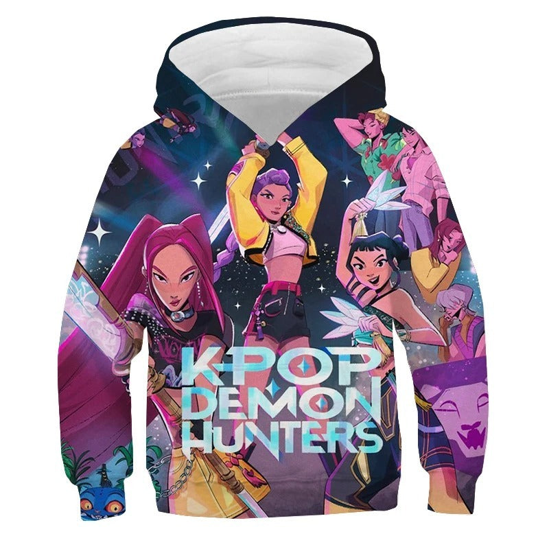 Kpop demon hunters All stars Hoodie (Zipper)