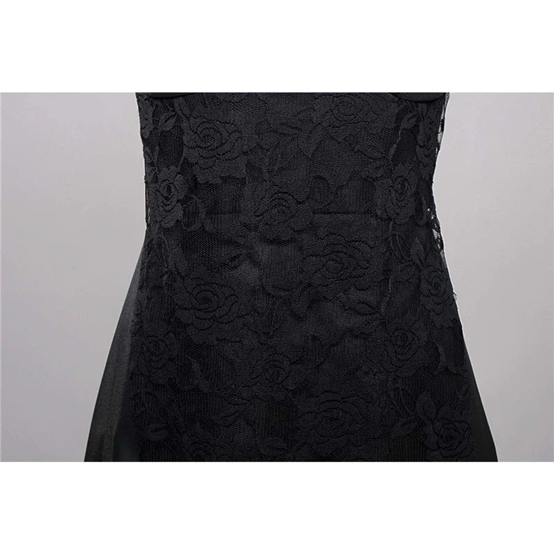 Astrid Deetz Black Dress Beetlejuice Lydia Cosplay Costume Halloween Party Suit - Preppy Kids (Grand Bazaar)