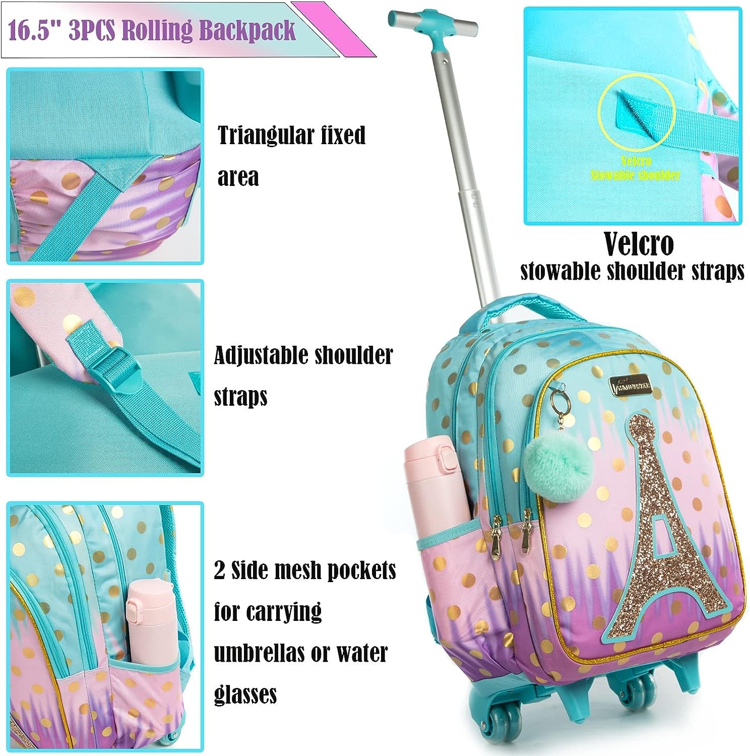 Eiffel Trolley set - Preppy Kids (Grand Bazaar)