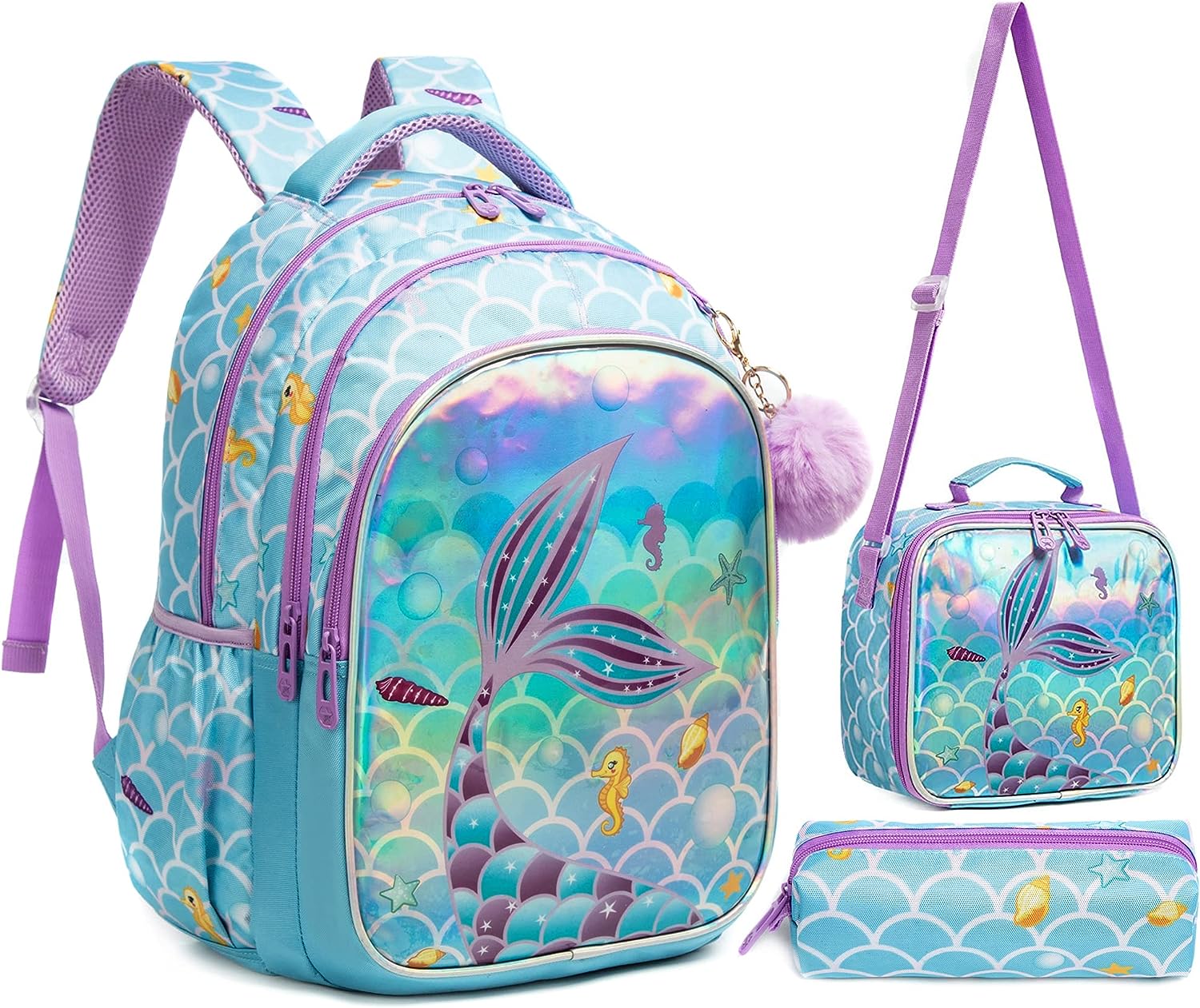 Mermaid Bookbag Regular - Preppy Kids (Grand Bazaar)