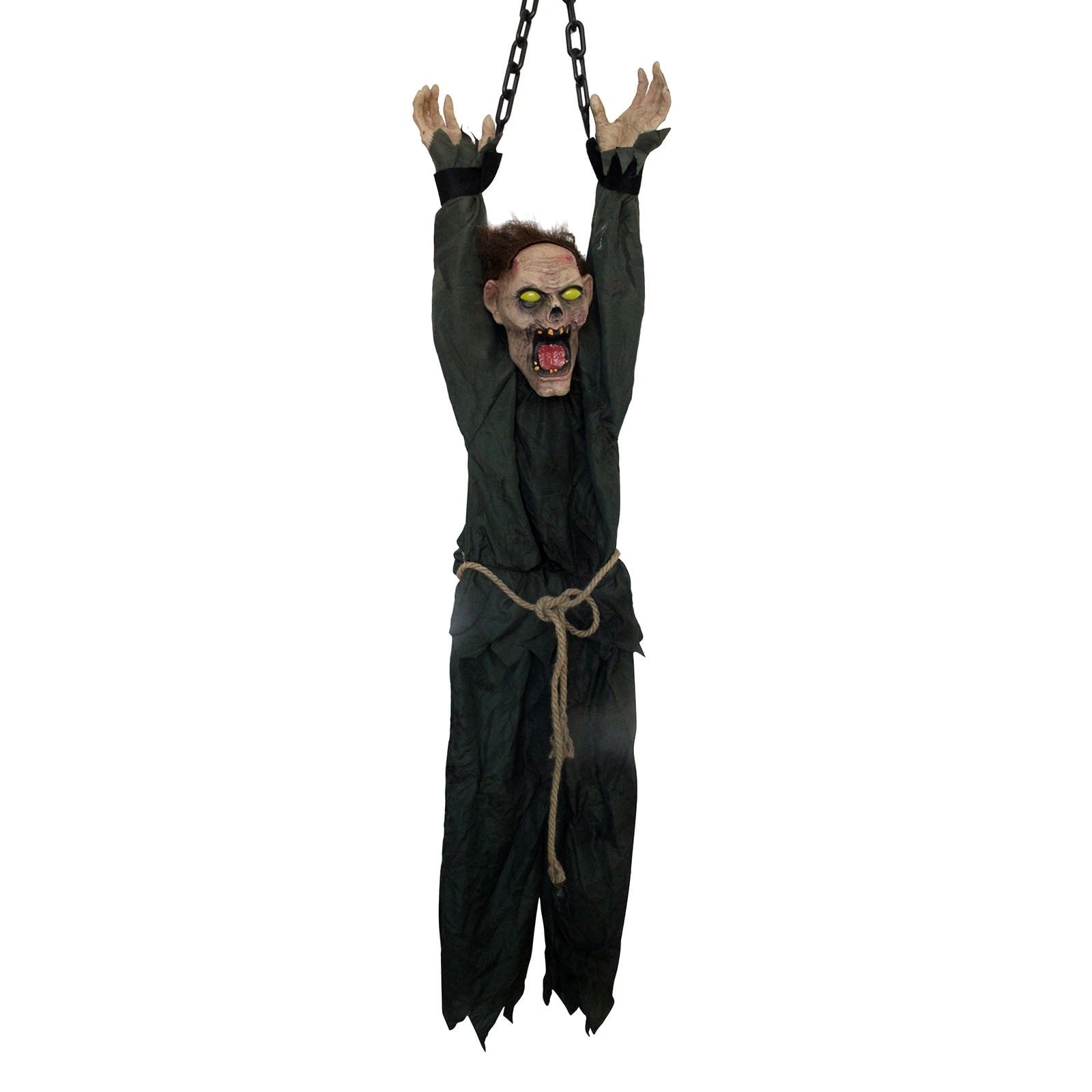 Hanging Shaking Writhing Zombie Halloween Props - Preppy Kids (Grand Bazaar)