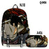 Naruto Sasuke Backpack 2pc set - Preppy Kids (Grand Bazaar)