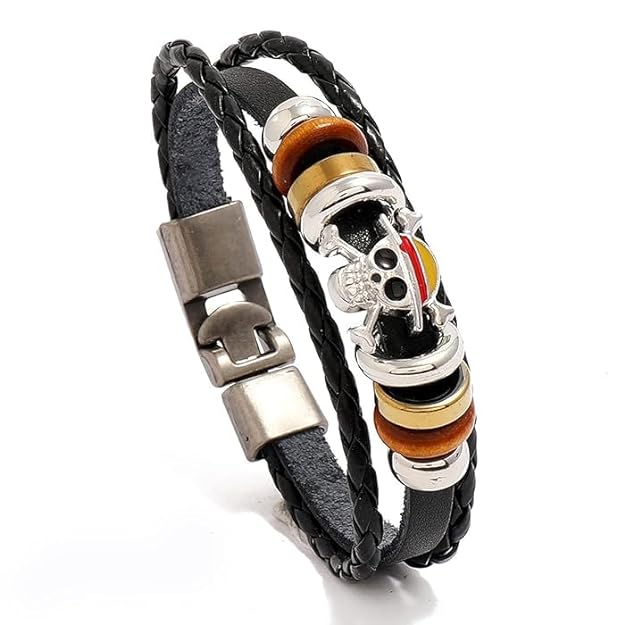 One Piece Luffy Pirate Bracelet band - Preppy Kids (Grand Bazaar)
