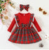 Plaid Dress Toddler Christmas Children&