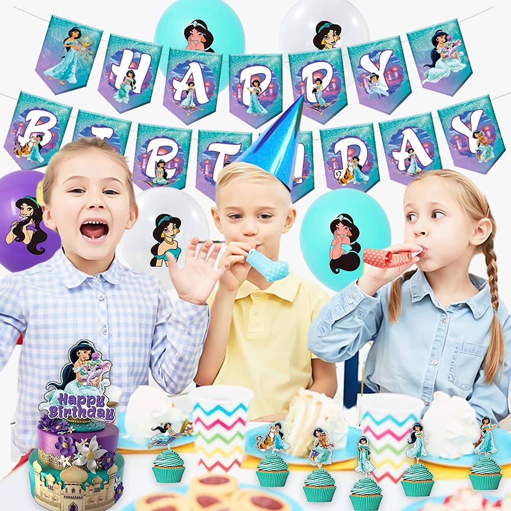 Princess Jasmine Alladin Party Decoration Package - Preppy Kids (Grand Bazaar)