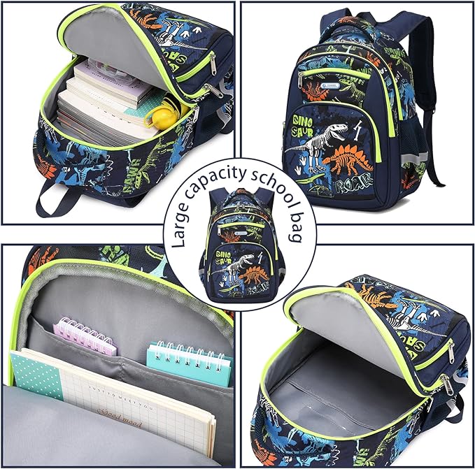 Dinosaur Mania 3pc Bookbag set Cusangel brand - Preppy Kids (Grand Bazaar)