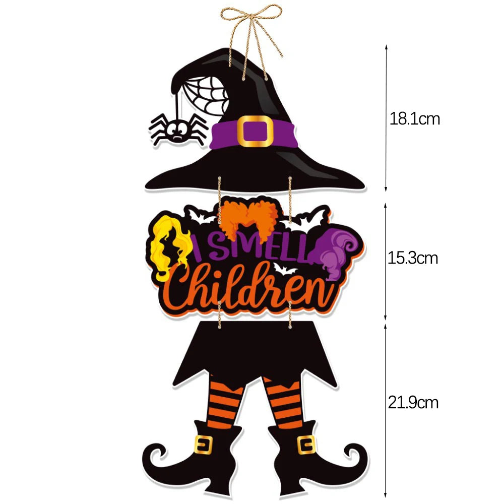 Halloween Hanging Signs (1 pc) - Preppy Kids (Grand Bazaar)