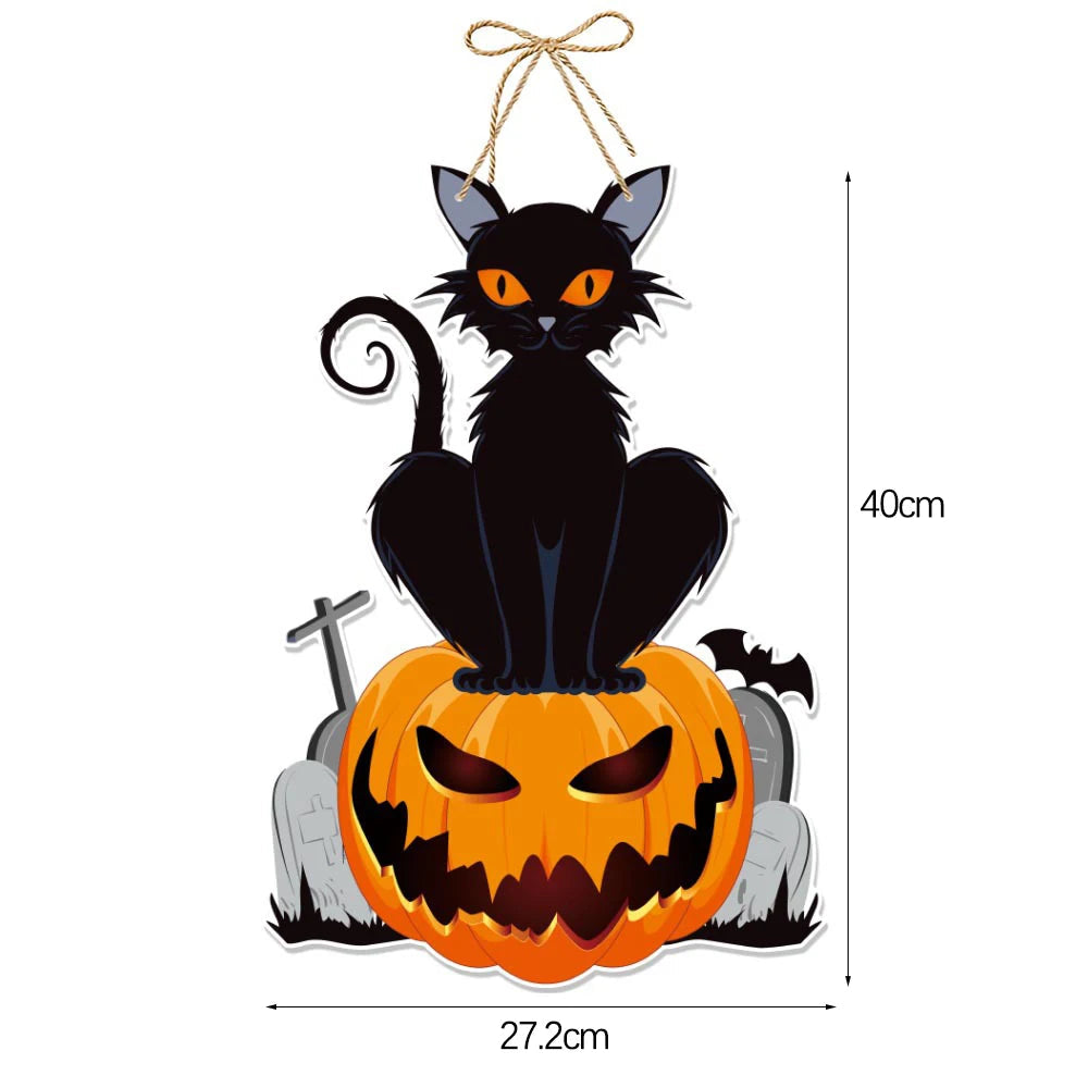 Halloween Hanging Signs (1 pc) - Preppy Kids (Grand Bazaar)