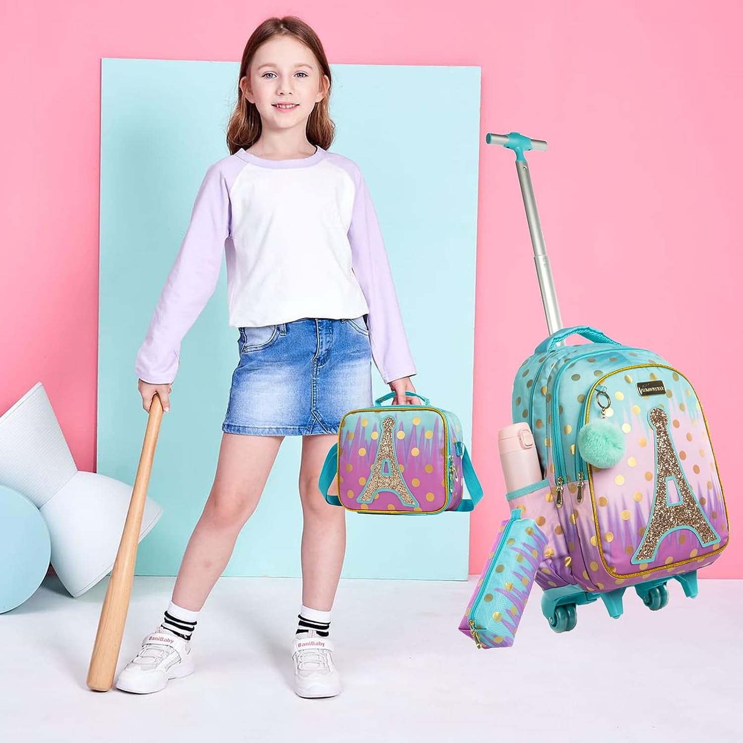 Eiffel Trolley set - Preppy Kids (Grand Bazaar)
