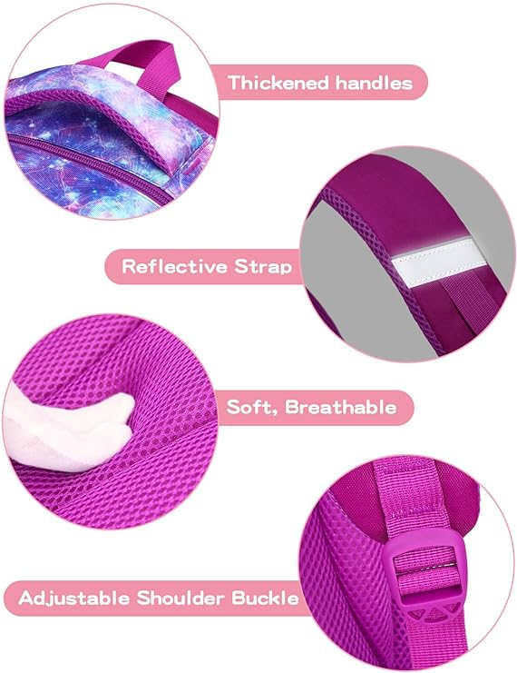 Mermaid Galaxy Fusion Bookbag set Purple - Preppy Kids (Grand Bazaar)