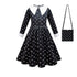 Wednesday Fancy Dress Vintage Outfit costume Cosplay (with bag - Preppy Kids (Grand Bazaar)