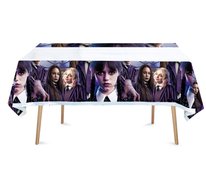 Wednesday Tablecloth (108 × 180cm) - Preppy Kids (Grand Bazaar)
