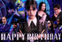 Wednesday Party backdrop birthday 5ft x 3ft - Preppy Kids (Grand Bazaar)