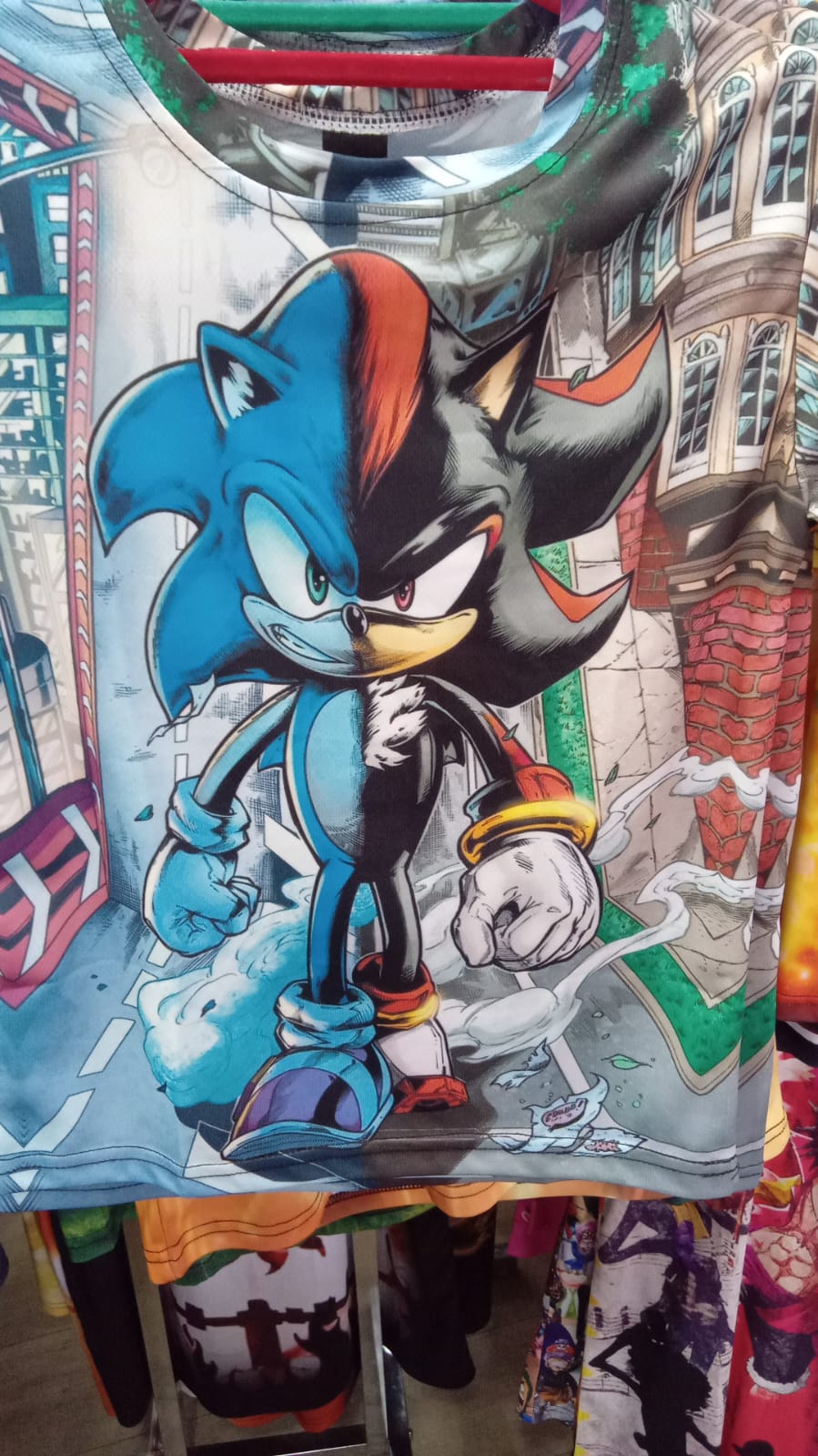 Sonic X Shadow 3D Tshirt - Preppy Kids (Grand Bazaar)