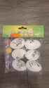 6pcs Easter Foam Eggs Painting set - Preppy Kids (Grand Bazaar)