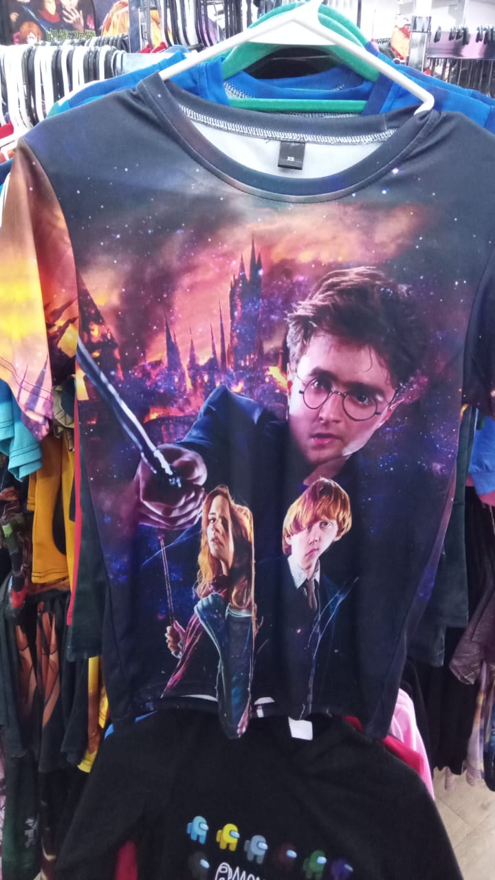 Harry Potter All Star Crew 3D Tshirt