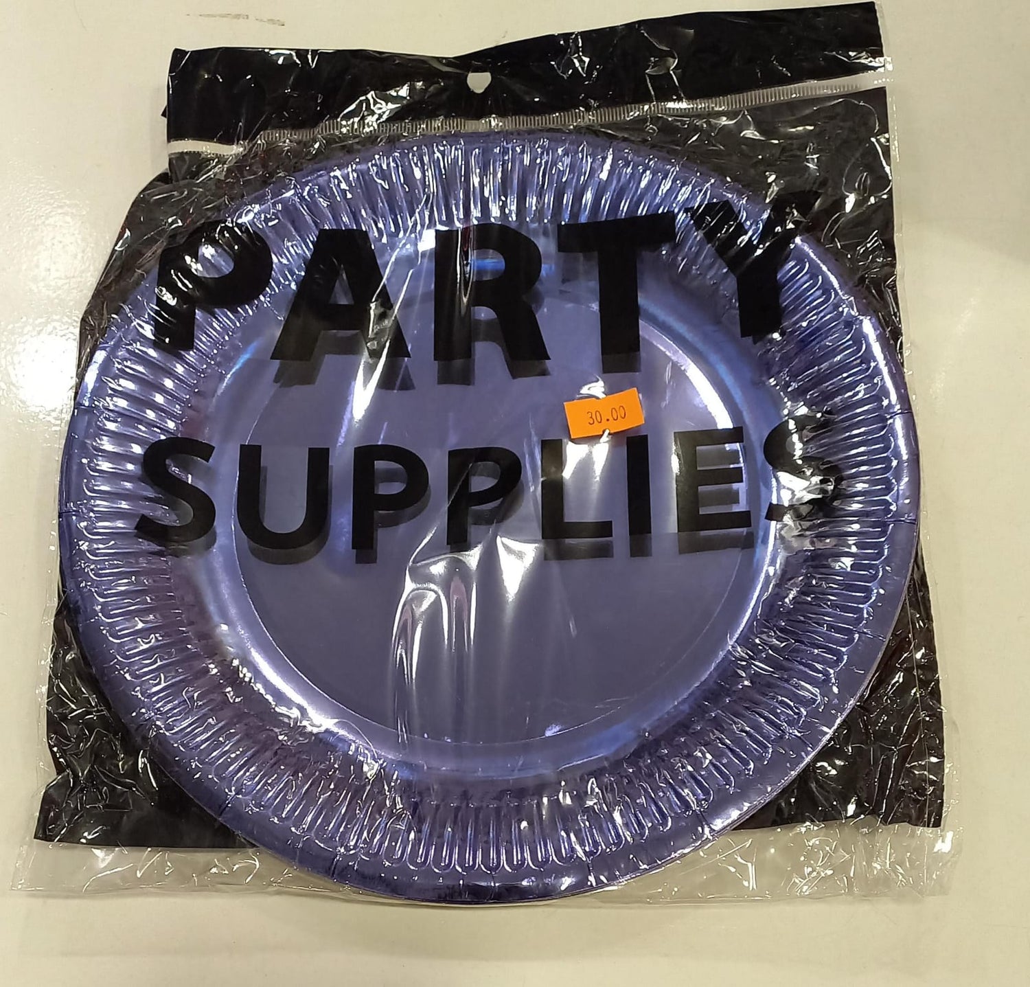 Purple Party plates 9"  (10 pcs) - Preppy Kids (Grand Bazaar)