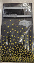 Black and gold plastic tablecover - Preppy Kids (Grand Bazaar)