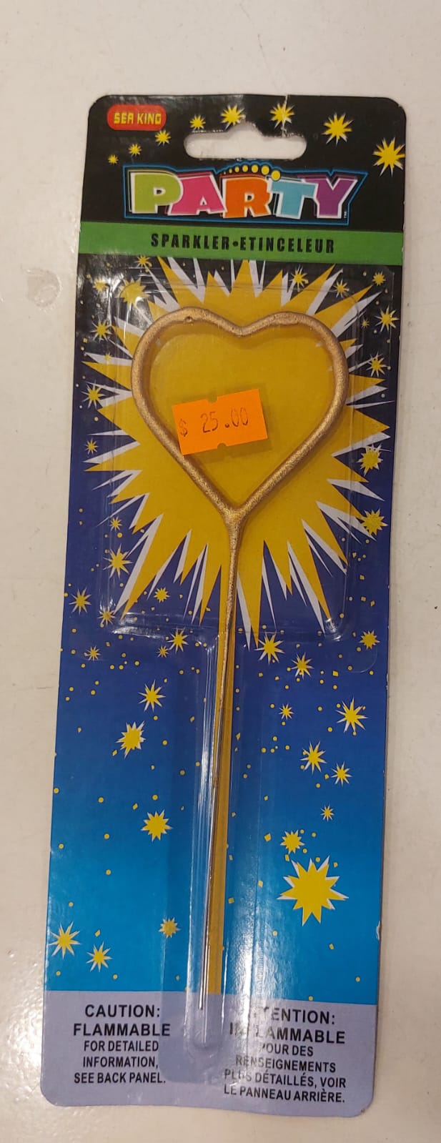 Heart sparkler candle - Preppy Kids (Grand Bazaar)