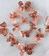 Rose Gold 3D Butterfly Decoration (12 Pcs) - Preppy Kids (Grand Bazaar)