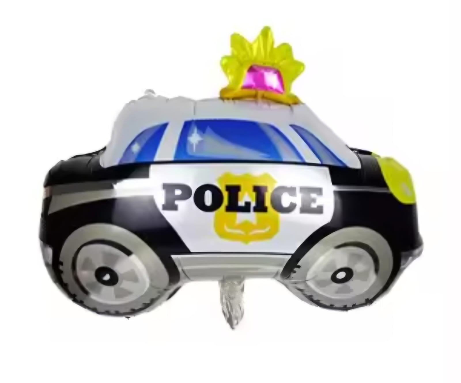 Police Car Foil Balloon - Preppy Kids (Grand Bazaar)