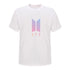 BTS Logo White Tshirt - Preppy Kids (Grand Bazaar)