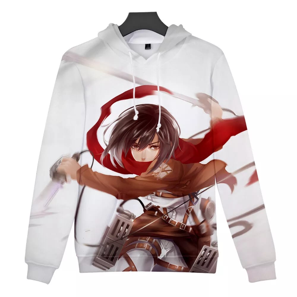 Attack on Titan Mikasa Hoodie - Preppy Kids (Grand Bazaar)