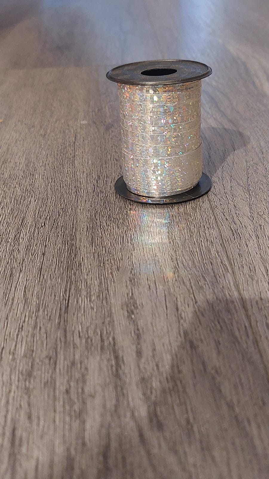 Silver Curling Ribbon