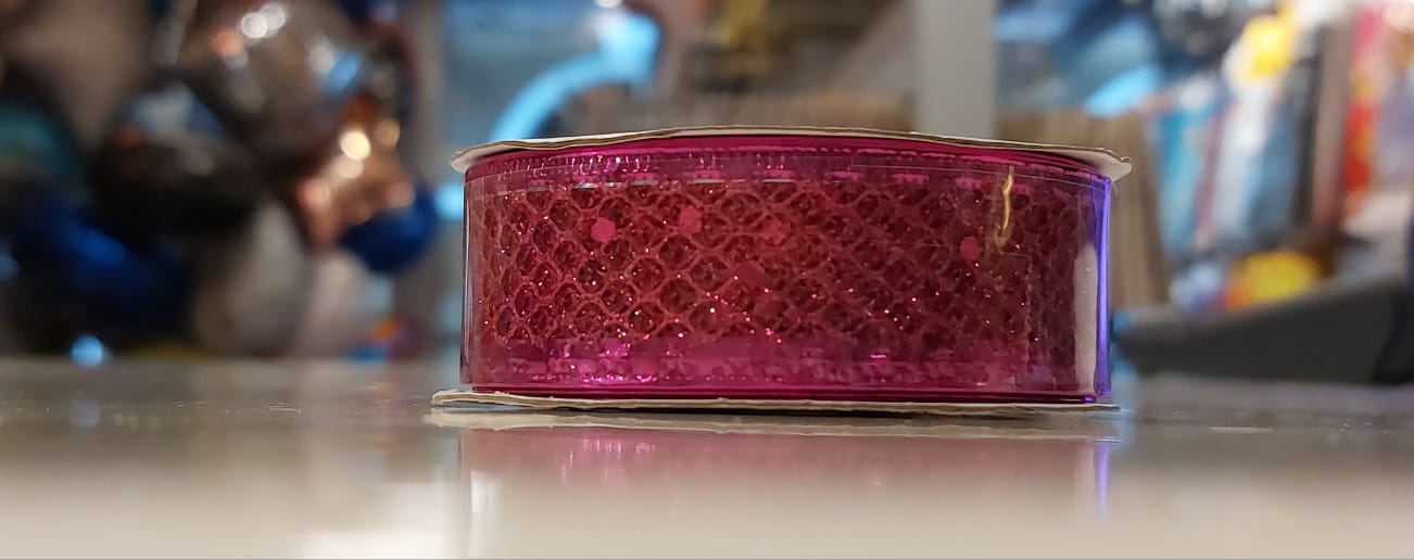 Cloth Fushia Pink ribbon - Preppy Kids (Grand Bazaar)