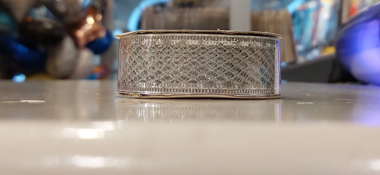 Cloth silver ribbon - Preppy Kids (Grand Bazaar)