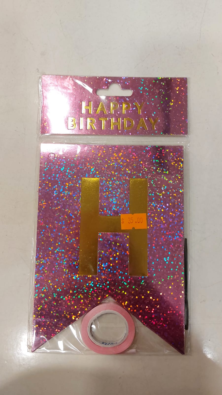 thumbnail image 2 of Age 13 Glitz Pink Holographic Birthday Party Tableware & Decorations – Unique Theme 2 of 2