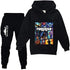 Supply Llama & Crew Fortnite Black Track Suits - Preppy Kids (Grand Bazaar)