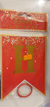 Red&Gold Dots  Banner Happy Birathday - Preppy Kids (Grand Bazaar)